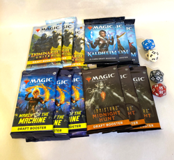 MTG Chaos Draft - 4 Person 12 Packs -March Machine Hunt Kaldheim Dominaria magic - Image 1