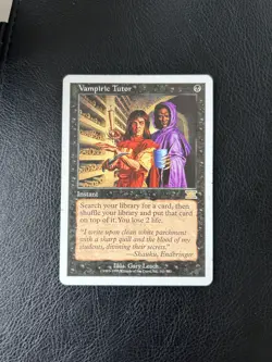 MTG - Vampiric Tutor Classic Sixth Edition - LP - Image 1