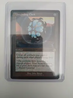 Unwinding Clock The Brothers' War: Retro Frame Artifact NM Magic: The Gathering - Image 1