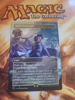 MTG - Path of Ancestry - NM - Secret Lair Drop: Black is Magic - Image 1