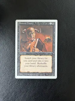 MTG - Demonic Tutor - Revised Edition - LP - Image 1