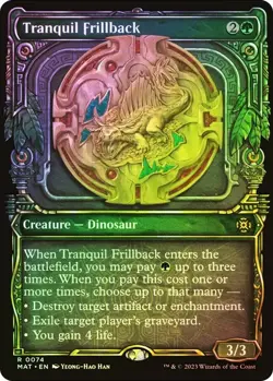 Tranquil Frillback (Showcase) March of the Machine: The Aftermath Foil - Image 1