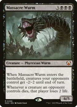 Massacre Wurm M Commander: March of the Machine 256 NM - Image 1