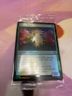 MTG Bloom Tender (0166) *Foil* Mythic PreRelease Promo Sealed Lorwyn Eclipsed NM - Image 1