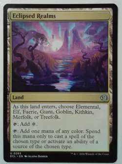 Eclipsed Realms *Uncommon* Magic MtG x1 Lorwyn Eclipsed - Image 1