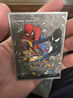 MTG - Leyline Binding - Borderless Mythic #2 - Marvel Universe Eternal NM - Image 1