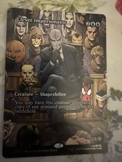 Clever Impersonator (Borderless) Marvel Universe Eternal-Legal Foil - Image 1