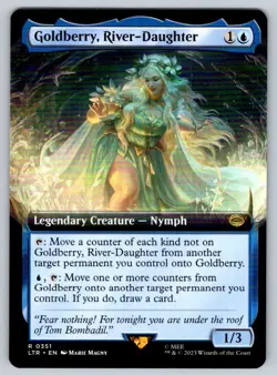 2023 Lord of the Rings Goldberry, River-Daughter (Borderless) Rare #351 - Image 1