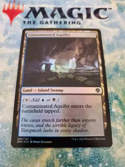 Mtg. Contaminated Aquifer. Foil. Dominaria United. Pack Fresh - Image 1