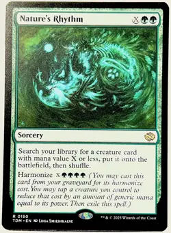 MTG Nature's Rhythm-Tarkir: Dragonstorm NM-M - Image 1