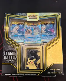 Pokemon Pikachu & Zekrom-GX League Battle Deck - Factory Sealed Deck 820650807855 - Image 1