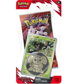 Pokemon TCG Destined Rivals Blister Pack - Zarude Promo - Brand New / Sealed - Image 1