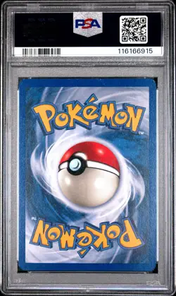 2000 POKEMON NEO GENESIS #107 FIRE ENERGY PSA 8 - Image 2