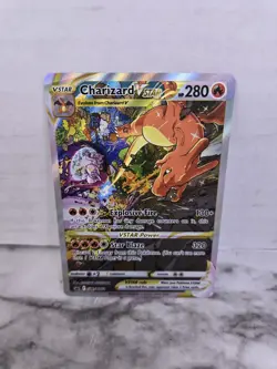 Pokemon TCG Black Star Promo - Charizard V Star (SWSH262) Full Art Ultra Premium - Image 1