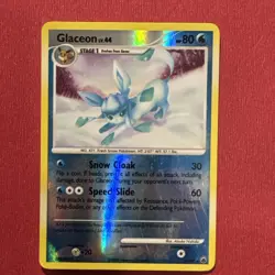Glaceon LV.44 Reverse HOLO Majestic Dawn Pokemon TCG 5/100 LP Raw Ungraded - Image 1