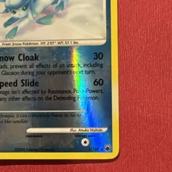 Glaceon LV.44 Reverse HOLO Majestic Dawn Pokemon TCG 5/100 LP Raw Ungraded - Image 4