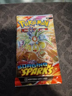 Pokemon Surging Sparks Booster Pack Sealed - Random Art - Image 1