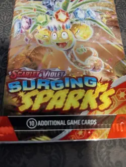 Pokemon Surging Sparks Booster Pack Sealed - Random Art - Image 2