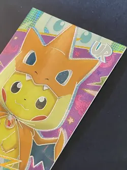 NON TCG Chinese Pokemon Elf Eif Origin 2.0 Collection Pikachu Poncho - Image 3