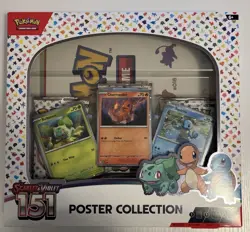 Pokemon TCG Scarlet & Violet 151 Poster Collection, New Sealed - Image 1