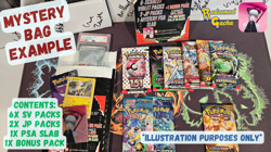 Pokemon ⭐Mystery Surprise Bag Ver 3 - ⭐Nine (9) Packs + 💎1 PSA SLAB Guaranteed! - Image 3