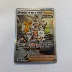 Pokemon Professor Sada's Vitality 256/182 Paradox Rift Special Illustration Rare - Image 1