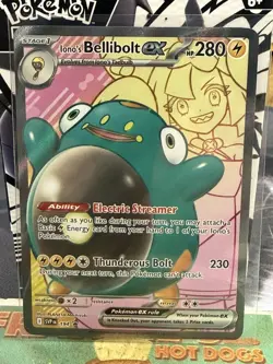 Ionos Bellibolt Ex Black Star Promo 194 Pokemon Journey Together Full Art - Image 1