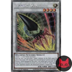 Yugioh Armory Arm RA03-EN213 Platinum Secret Rare 1st Edition NM - Image 1
