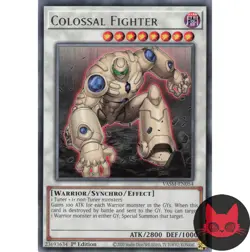 Yugioh Colossal Fighter VASM-EN054 Rare 1st Edition NM - Image 1