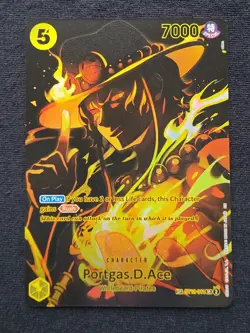 One Piece CCG - Portgas.D.Ace (SP) ST13-011 Legacy of the Master Special SR OP12 - Image 1