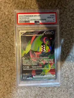 PSA 10 GEM Okidogi ex SFA Special Illustration Rare SIR Pokemon Card 090/064 - Image 1