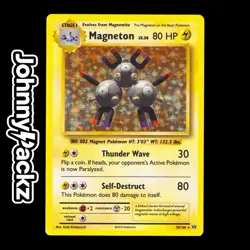 Pokemon TCG - Magneton 38/108 - Evolutions XY Holo Rare Card (NM) - Image 1