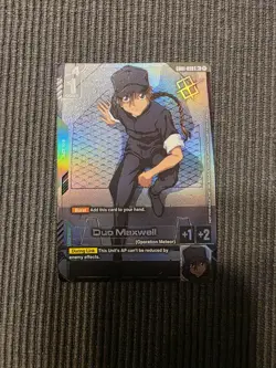 Duo Maxwell - GD01-090 - Tournament Winner Pack - Promo - Gundam Card Game TCG - Image 1