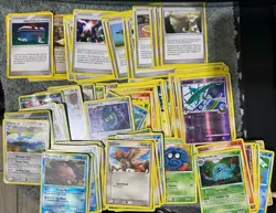 114 used Pokemon Bulk Card Random Selection, with Supporter & Trainer cards - Image 1