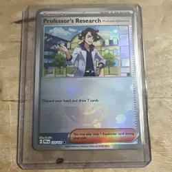 Professor's Research Sycamore Prismatic Evolutions 125/131 Poke Ball Foil Card - Image 1