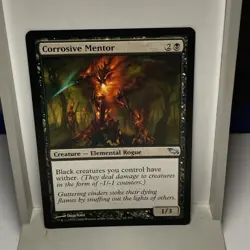 Corrosive Mentor Shadowmoor Regular BM MTG TCG CARD - Image 1