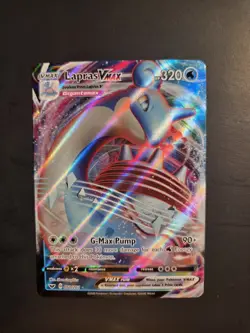 Lapras VMAX - 050/202 - Pokemon Sword & Shield Base Set Ultra Rare Card NM - Image 1