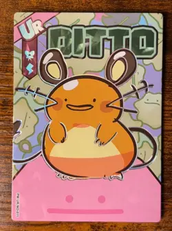 Ditto Dedenne UR 011 Eif Origin 4.0 Non-TCG Pokemon Card - Image 1