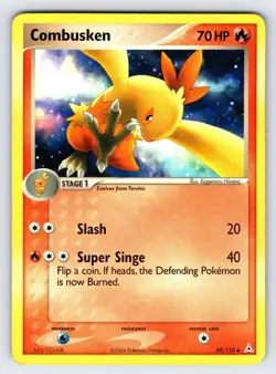 Combusken 39/110 2006 EX Holon Phantoms Pokemon Card TCG Nintendo Uncommon - VLP - Image 1