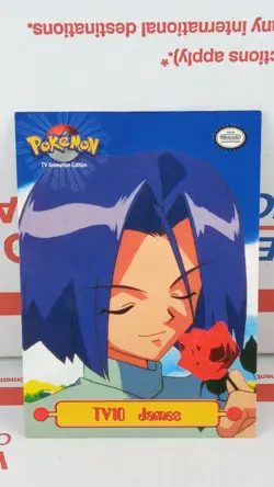Topps Pokemon Card TV10 James Non-Holo TV Animation Edition Series 1999 - Image 1