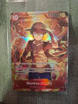 Monkey.D.Luffy (Treasure Booster Set) ST10-006 One Piece Promo Card Foil SEALED - Image 1