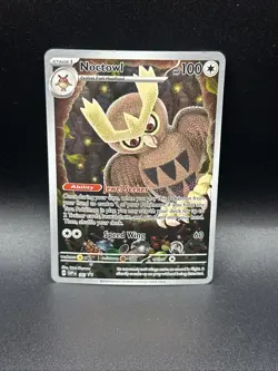 Pokemon Noctowl Holo - SV: Scarlet & Violet Promo Cards 141 - Image 1