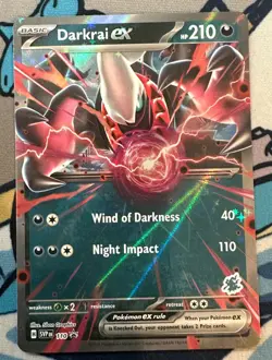 Darkrai ex SVP110 Scarlet & Violet Ultra Rare Holo Promo Pokemon Card - Image 1