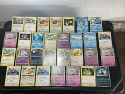 (30) EEVEE CARDS LOT VTG GLACEON LEAFEON ESPEON JOLTEON EVOLUTION Holo Halloween - Image 1