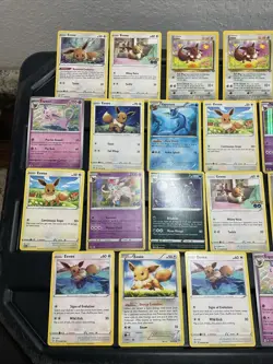 (30) EEVEE CARDS LOT VTG GLACEON LEAFEON ESPEON JOLTEON EVOLUTION Holo Halloween - Image 2