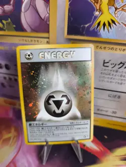 Pokemon Karte Card Metall Steel Energy Neo Genesis Holo Wotc japanese NM Swirl - Image 1
