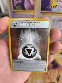 Pokemon Karte Card Metall Steel Energy Neo Genesis Holo Wotc japanese NM Swirl - Image 4