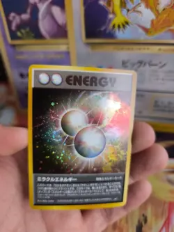 Pokemon Karte Card Miracle Energy Neo Destiny Holo Wotc japanese NM Swirl - Image 2