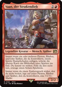 MTG Magic the Gathering Vaan der Strassendieb FINAL FANTASY 189 rare - Image 1
