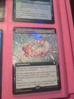 Grave Venerations (Extended Art) #29 (NM) ECC Magic MTG - Image 1